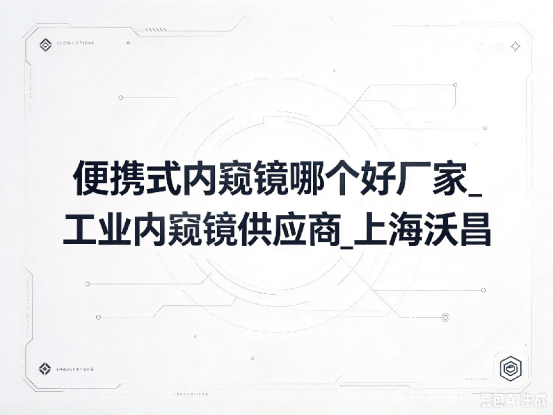 文章《便携式内窥镜哪个好厂家_工业内窥镜供应商_上海沃昌》封面图