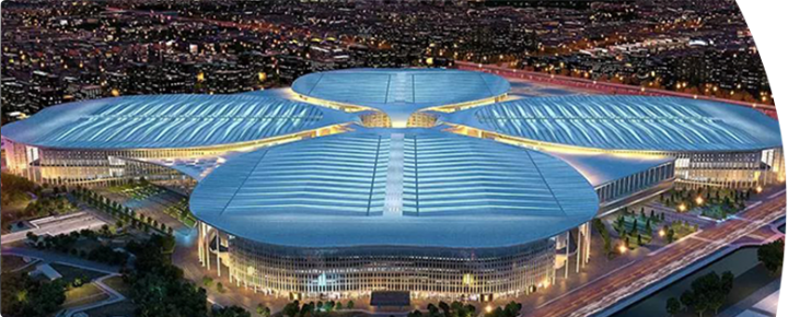 National Exhibition and Convention Center in Shanghai