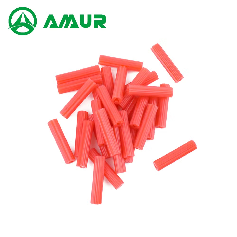 Amur 8X25mm Anchor Factory Price Plastic Wall Plug Orange