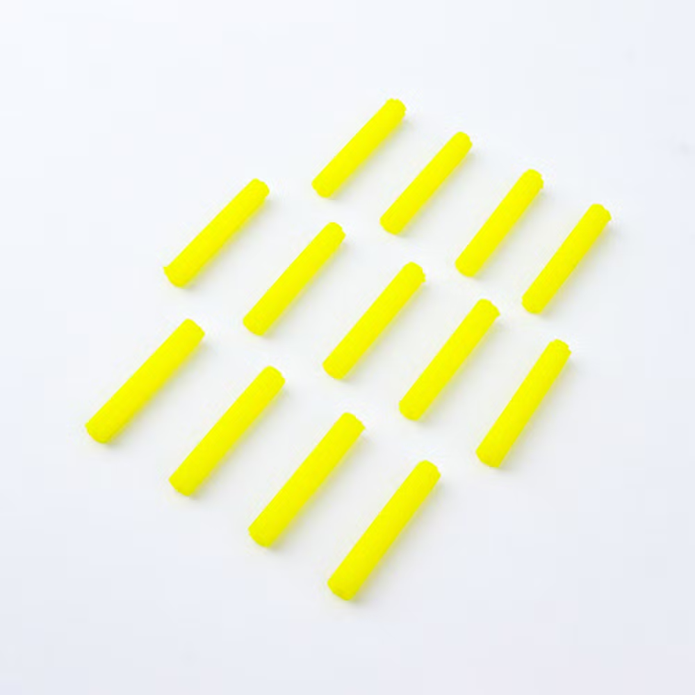 Amur 8X25mm Anchor Factory Price Plastic Wall Plug Yellow