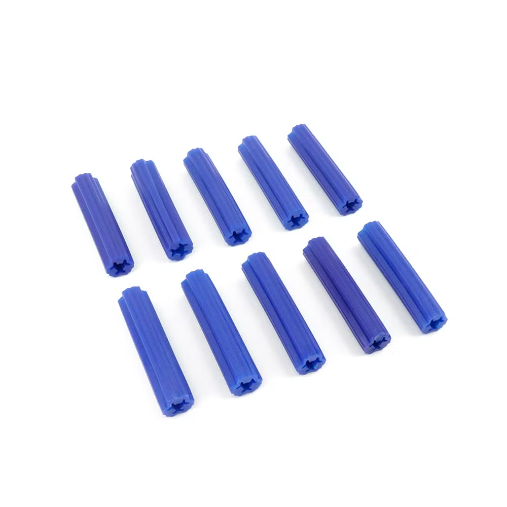 Amur 7X25mm Anchor Factory Price Plastic Wall Plug Blue