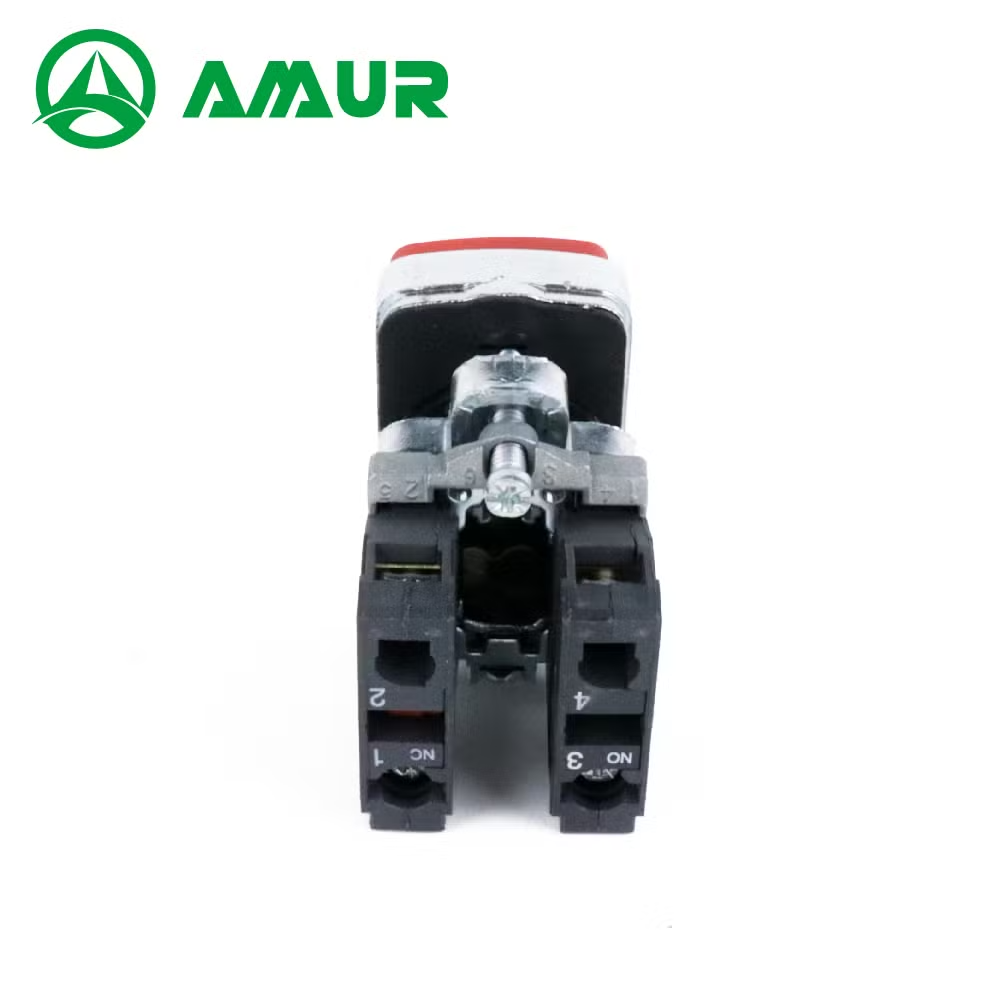 Amur Waterproof Double Head Start Stop No Nc Push Button Switch