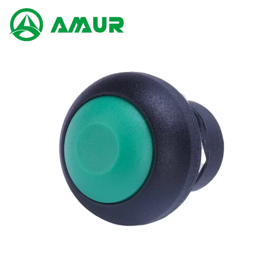 Amur 12mm Domed Head Pin Terminal Momentary Push Button Switch