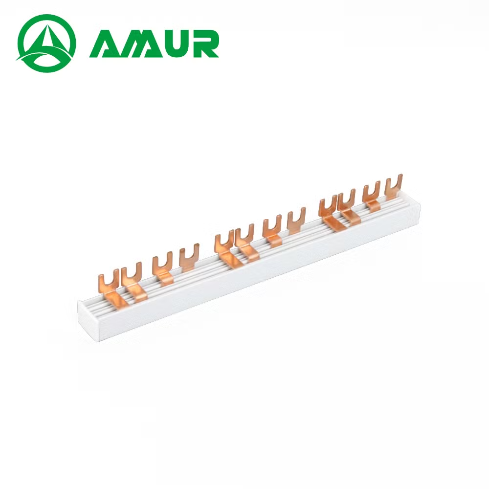 Amur U Pin Plug-in Type Copper 4p Distribution Busbar