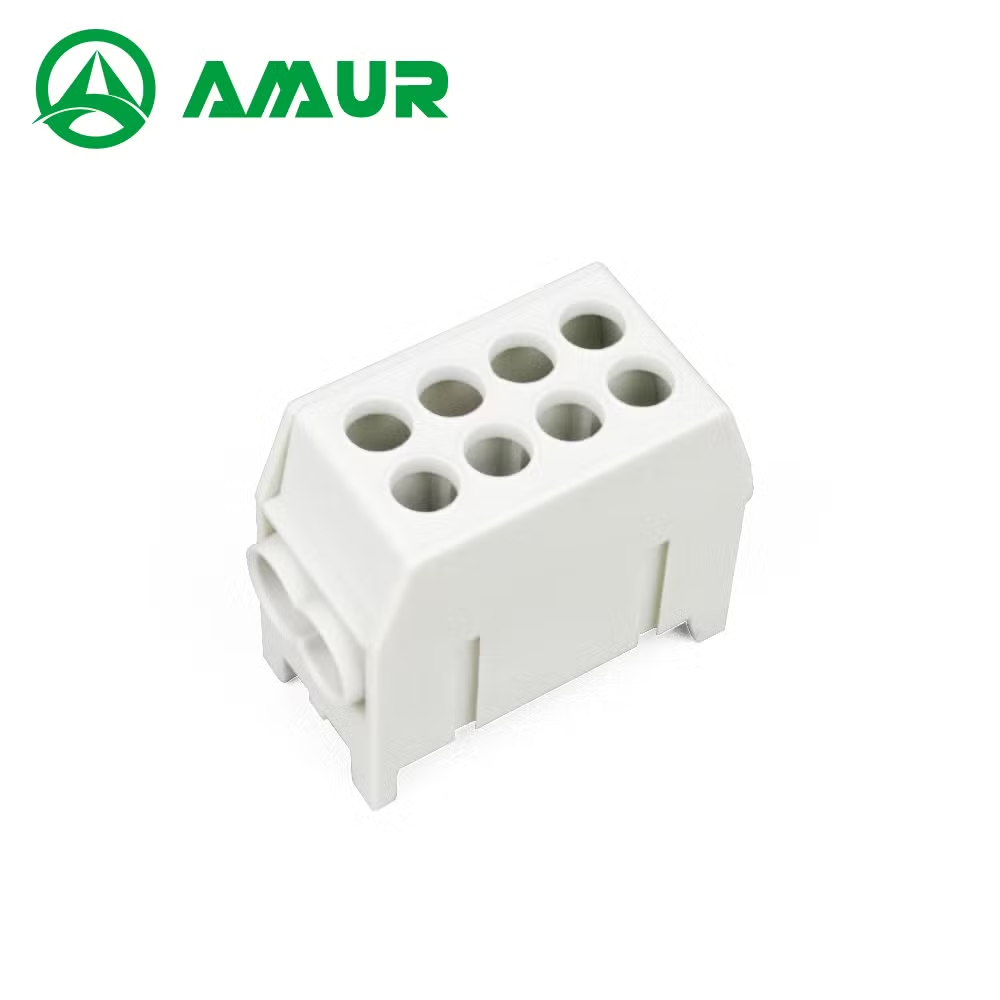 400V 100A 2 Poles Double 2.5-25mm2 Distributor Terminal Block