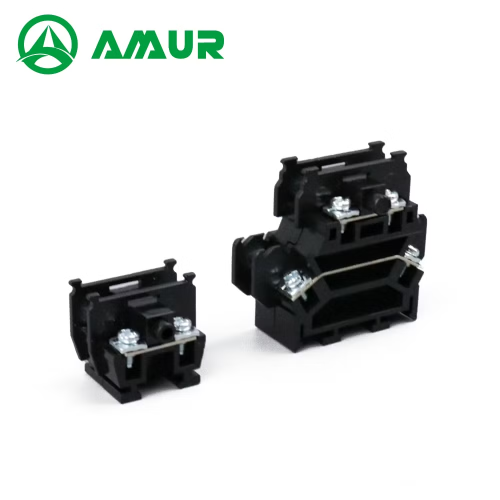 Tbd Series Double-Layer Guide Rail Combined Resistant and Flame Terminal Block