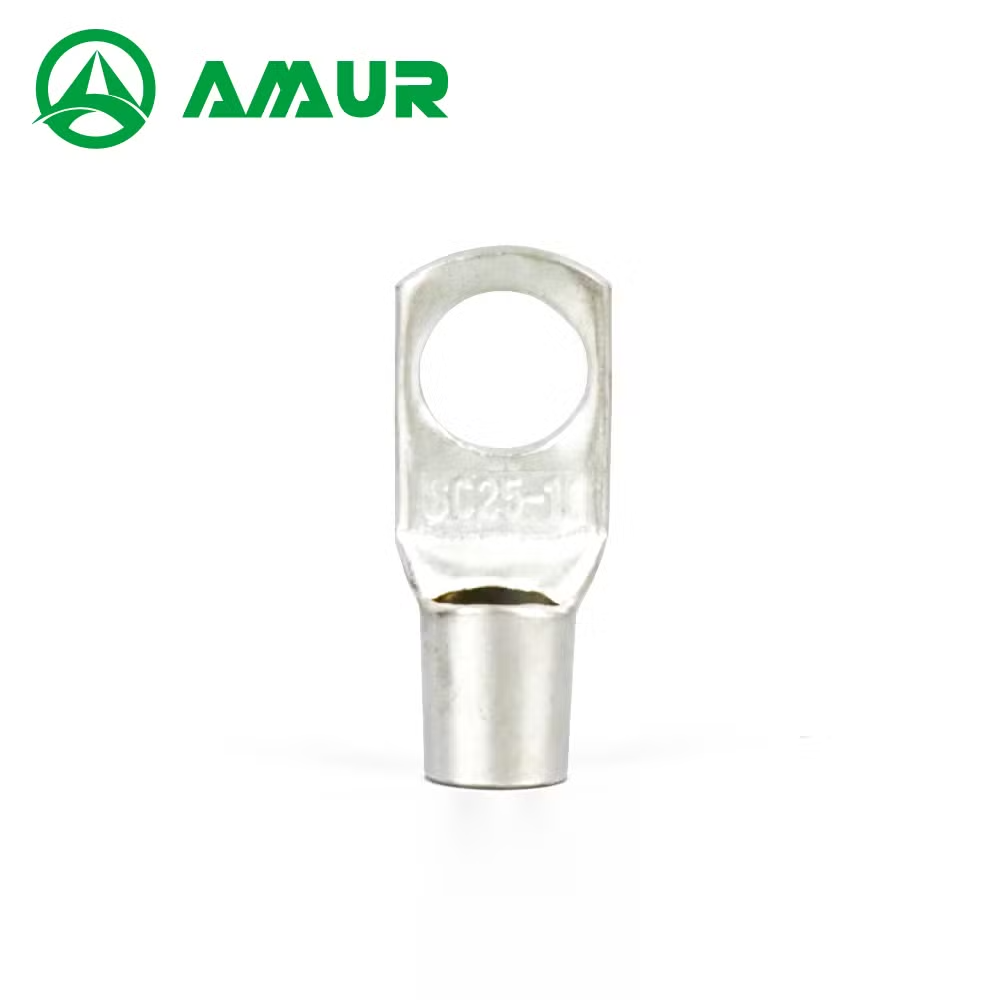 Amur Sc Series Wire Connectors Tinned Cable Lug Pure Silver Power Lugs