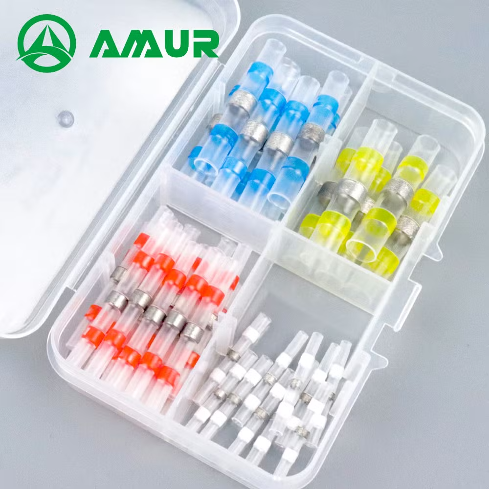 Amur Electrical Automotive Heat Shrink Solder Sleeve Kits Wire Connector Kits