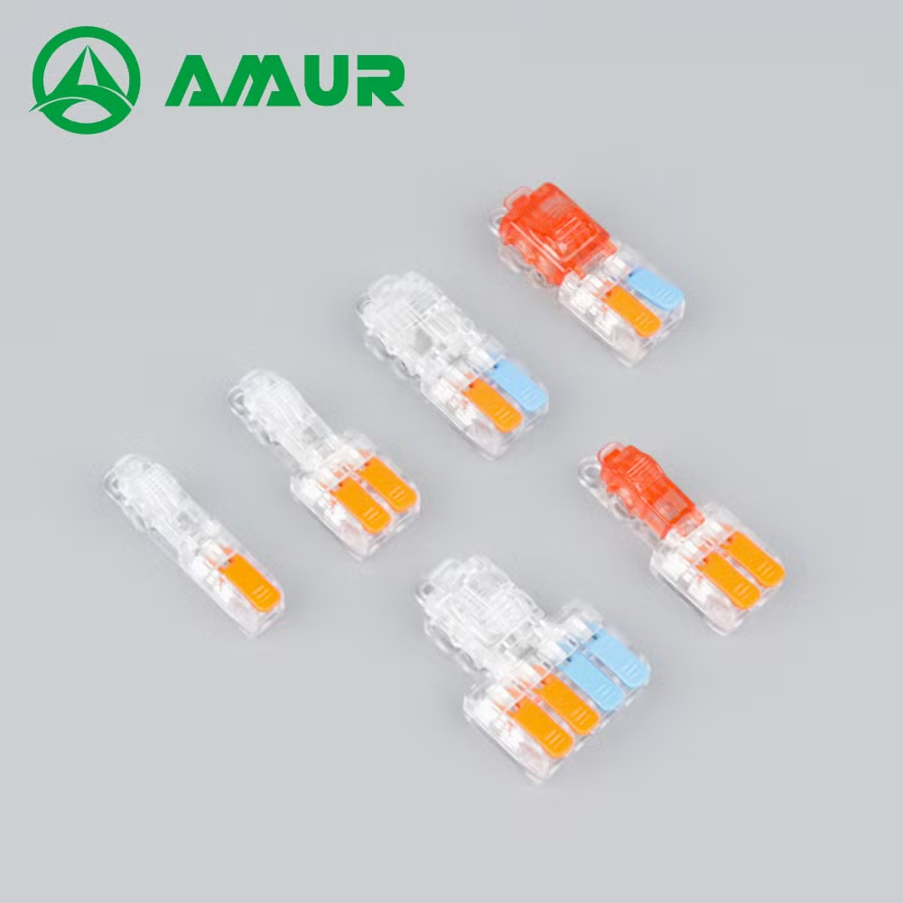 Amur Factory Bilateral Push in Quick Electric Wire Connector Cmk Series Terminal