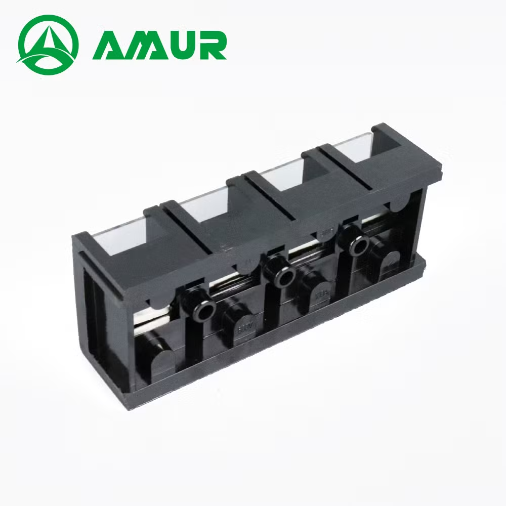 Amur Tc Series High Current 600V Screw Barrier Terminal Block