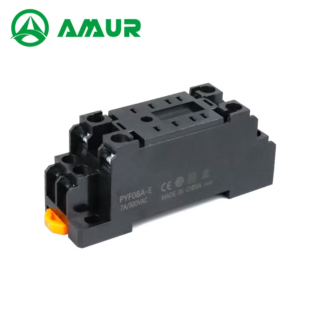 Amur Good Quality Relay Base Ptf08A-E Relay Socket