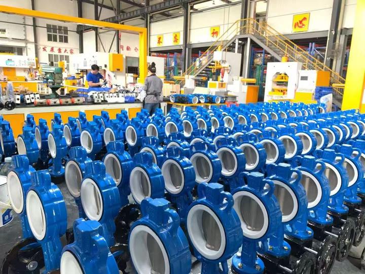 Rubber-sealed wafer butterfly valve,Chinese valve manufacturer