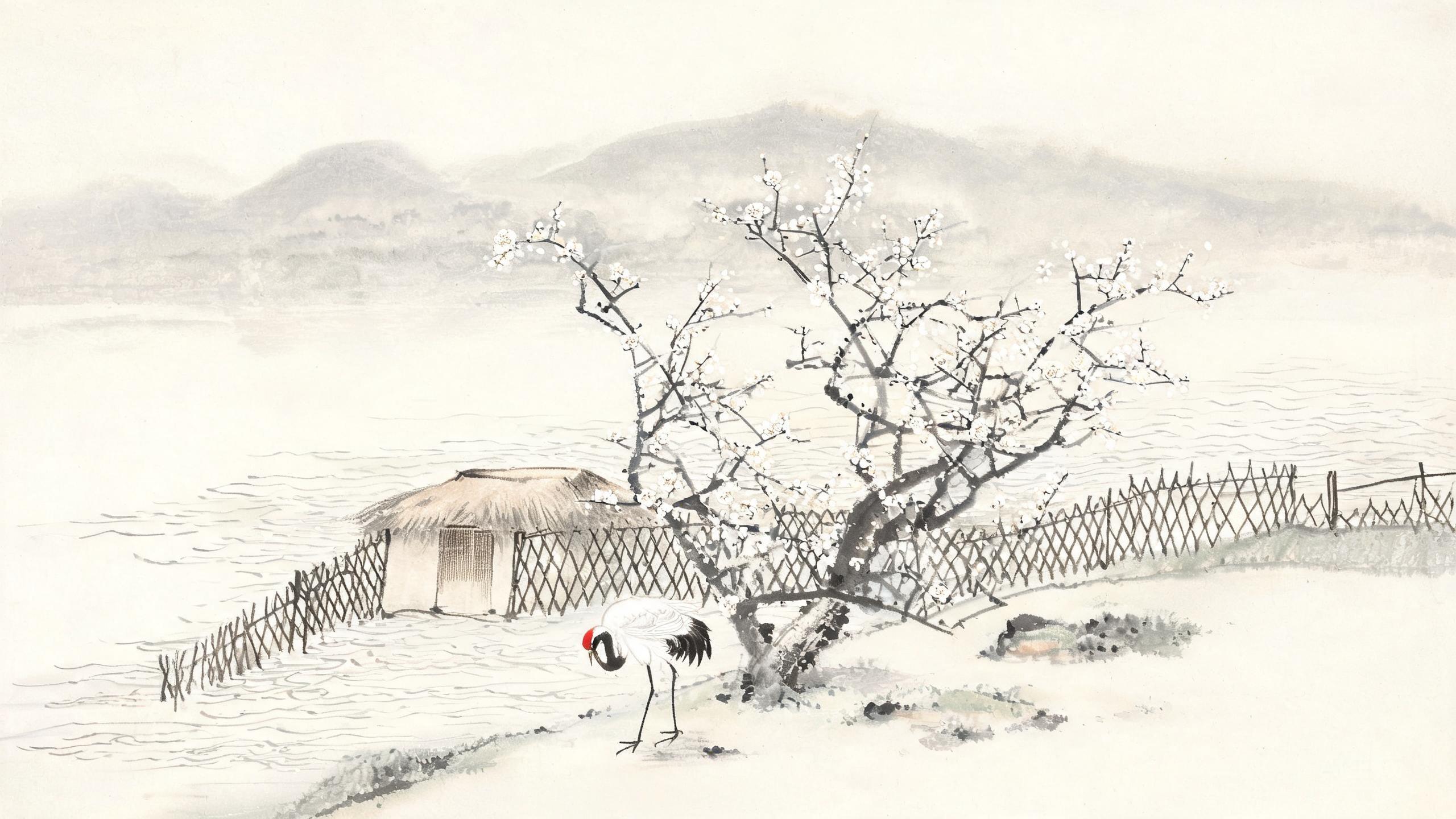 疏影横斜水清浅，暗香浮动月黄昏——孤山梅花（台北故宫藏意）