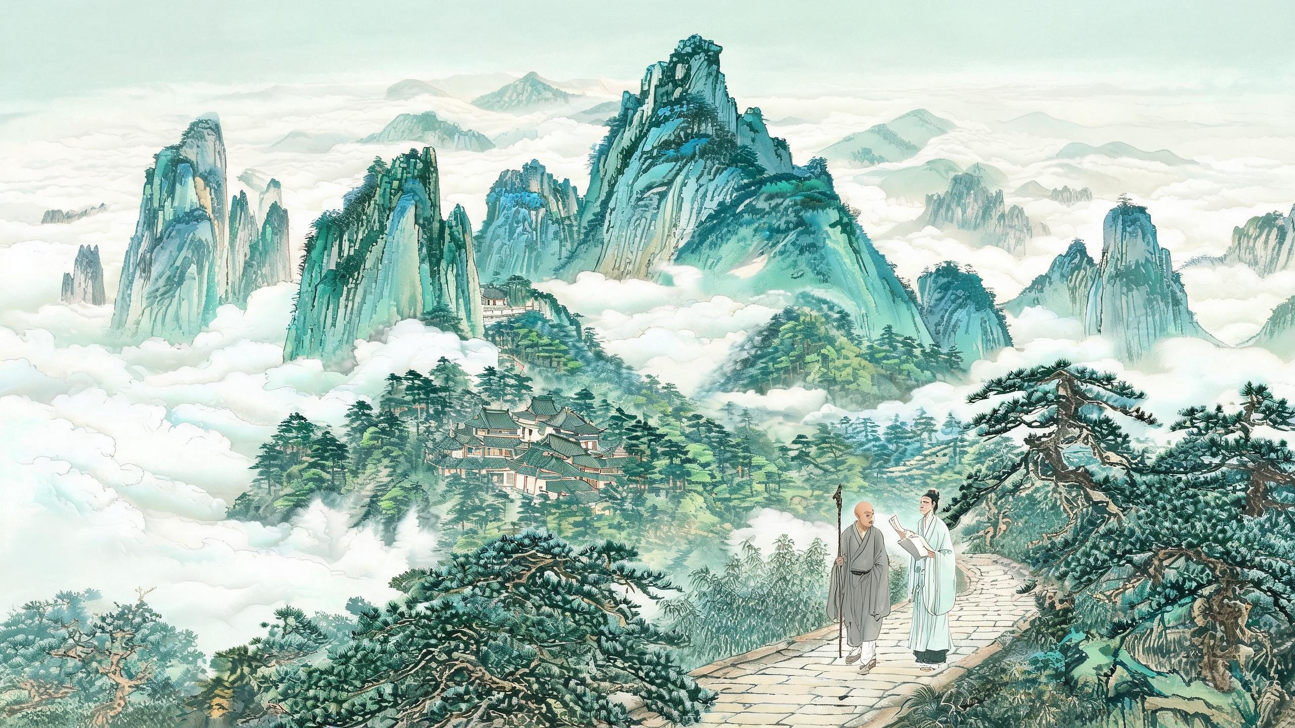 九华山——杜荀鹤隐居读书的莲花佛国