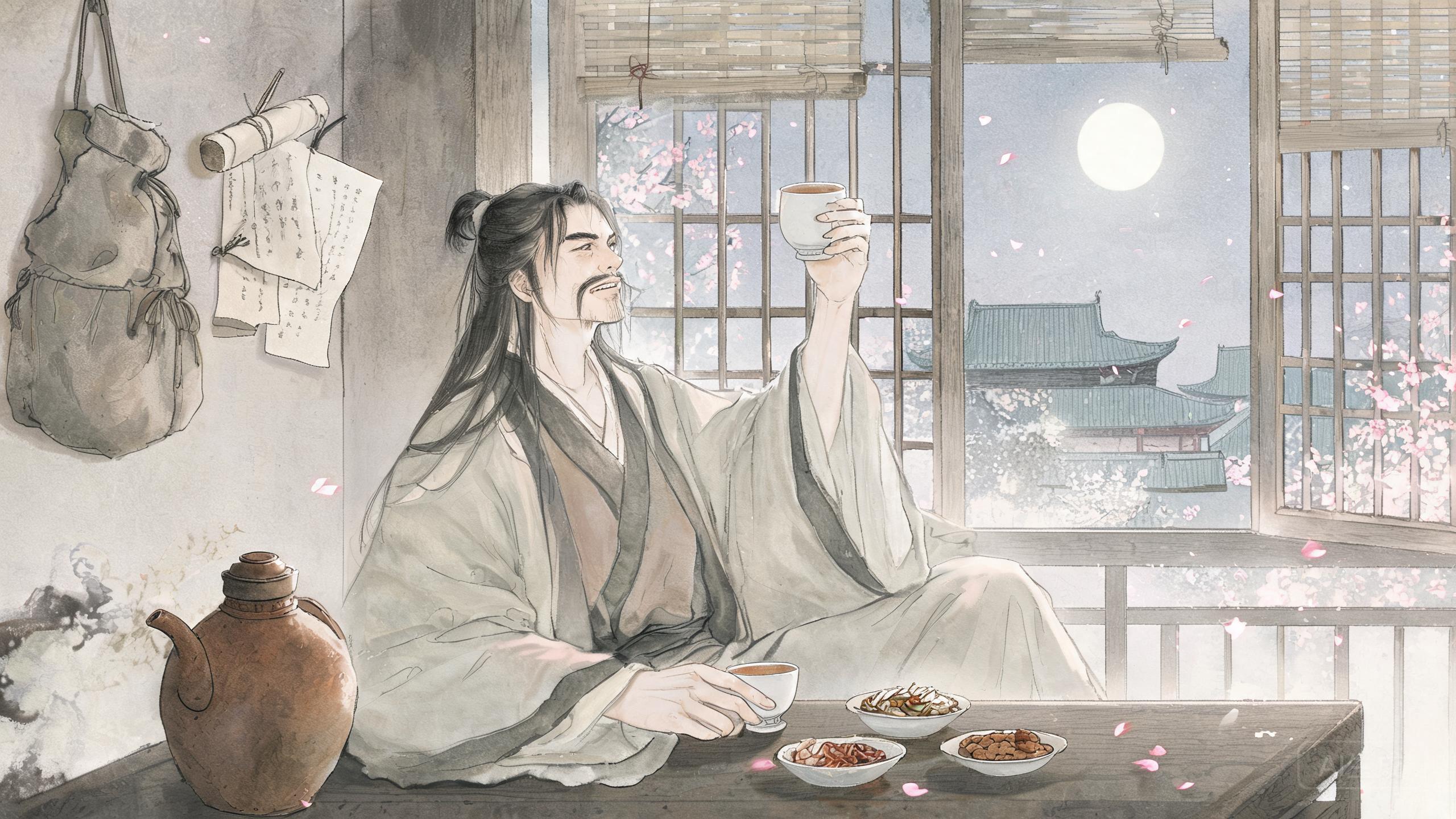 今朝有酒今朝醉——十上不第的《自遣》愤懑
