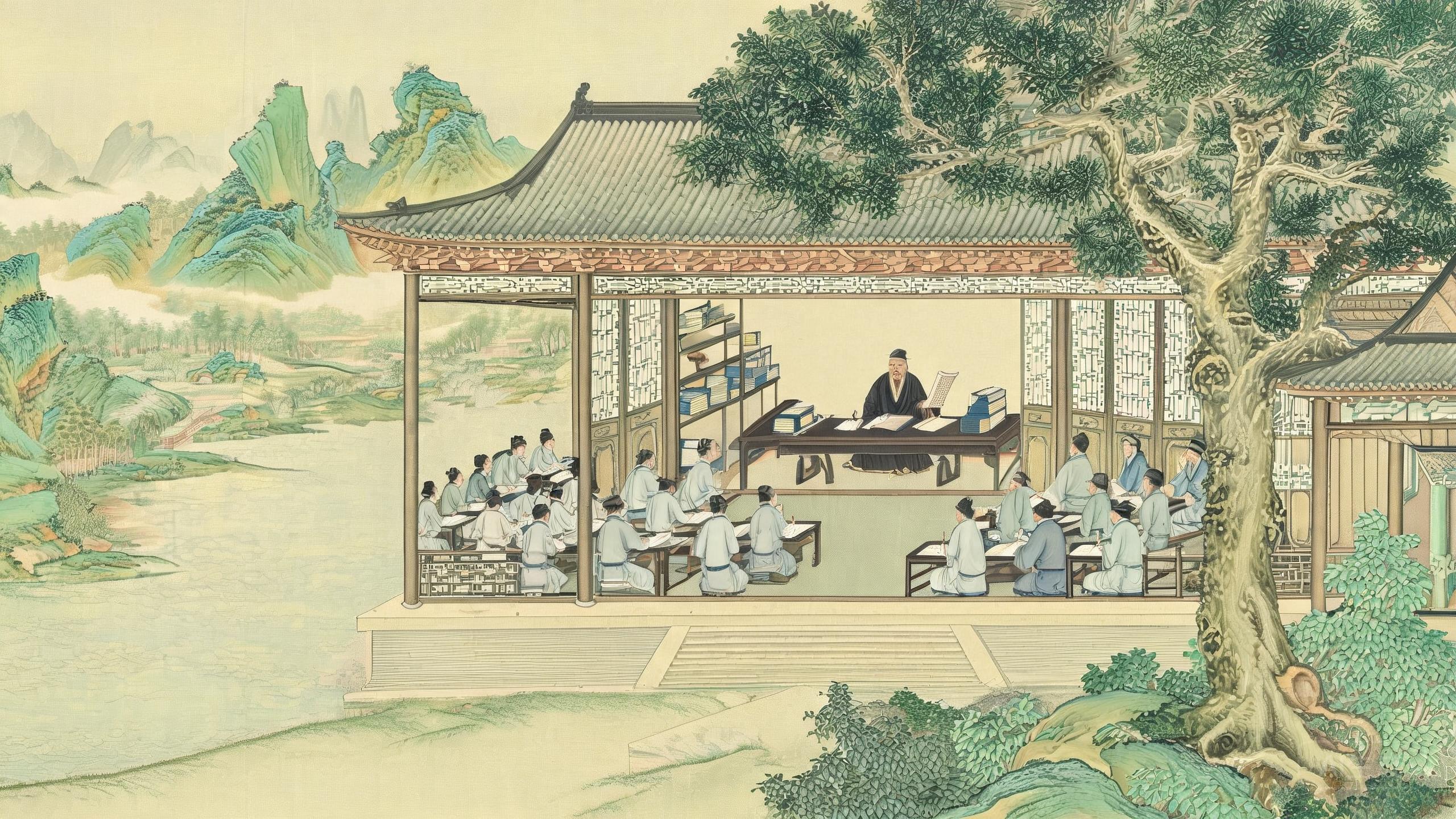 屏山书院讲学——朱熹从学的理学源头