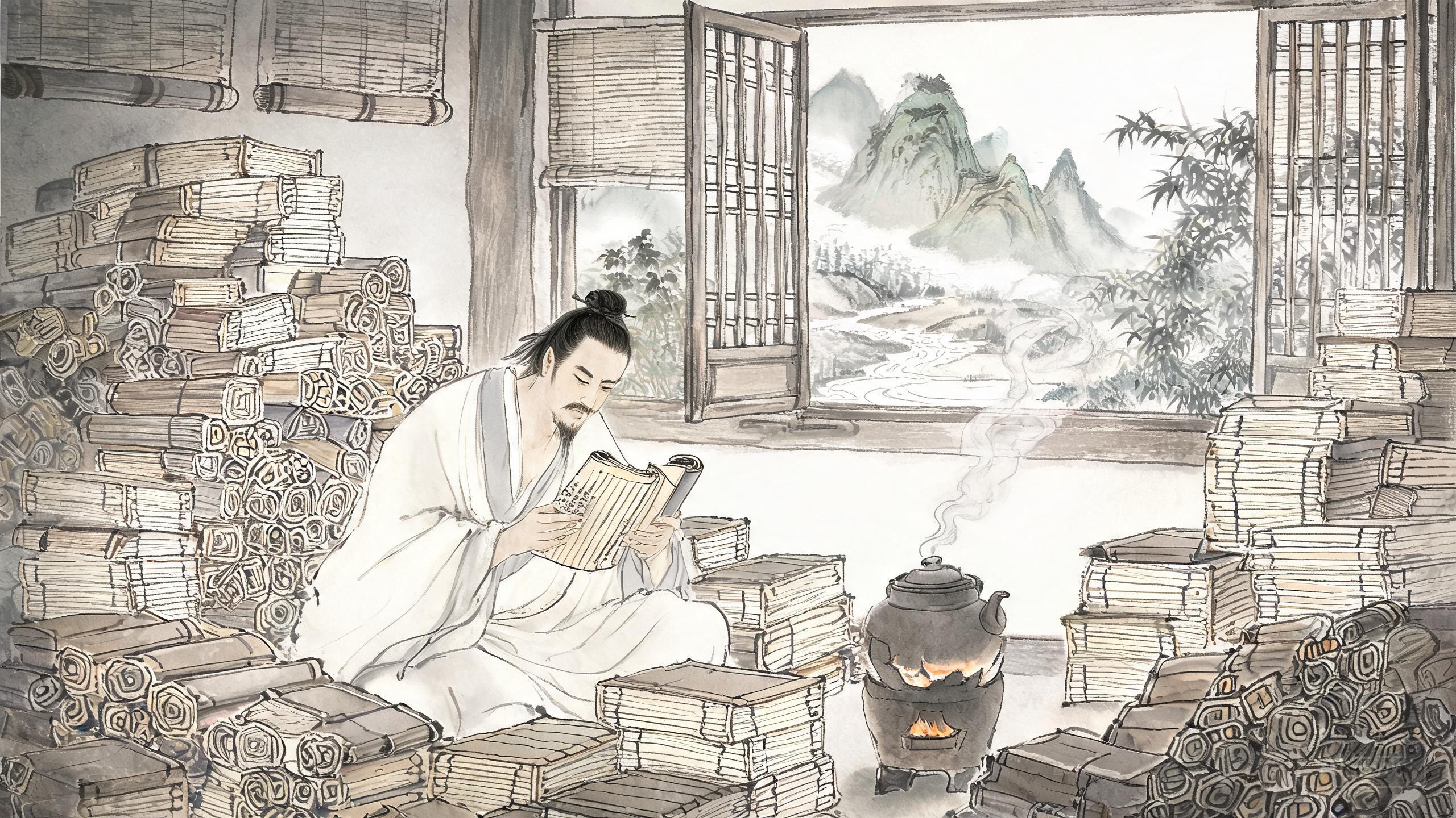 书淫皇甫谧——年过四十手不释卷的魏晋风度