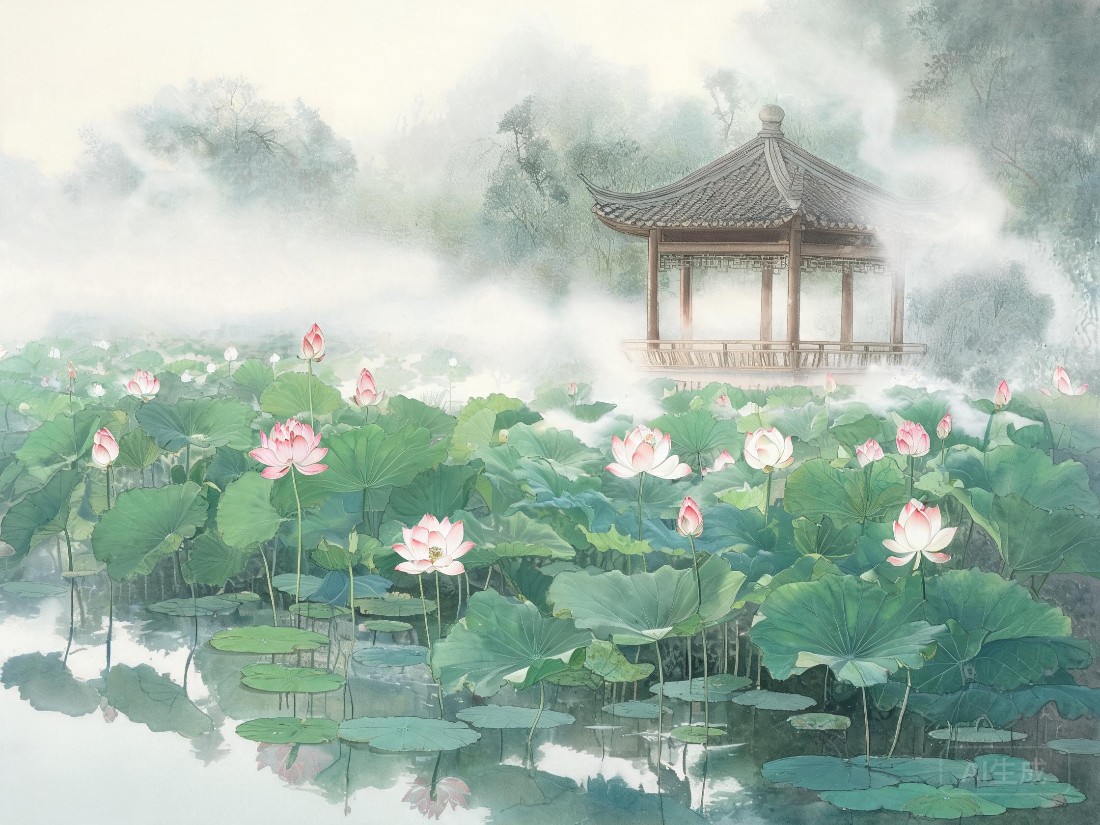 出淤泥而不染——《爱莲说》中的君子之德