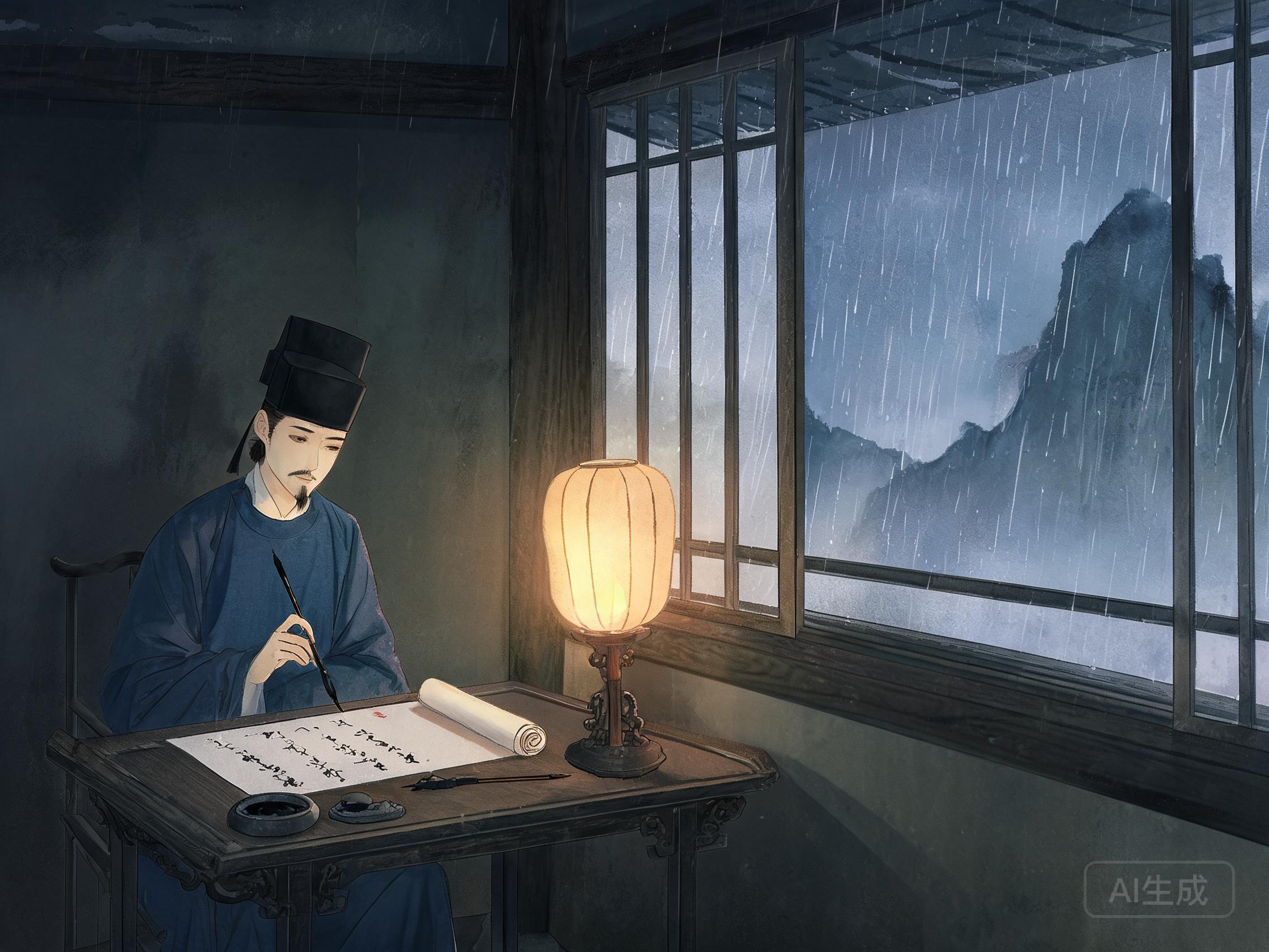 巴山夜雨涨秋池——《夜雨寄北》中的思念与孤寂