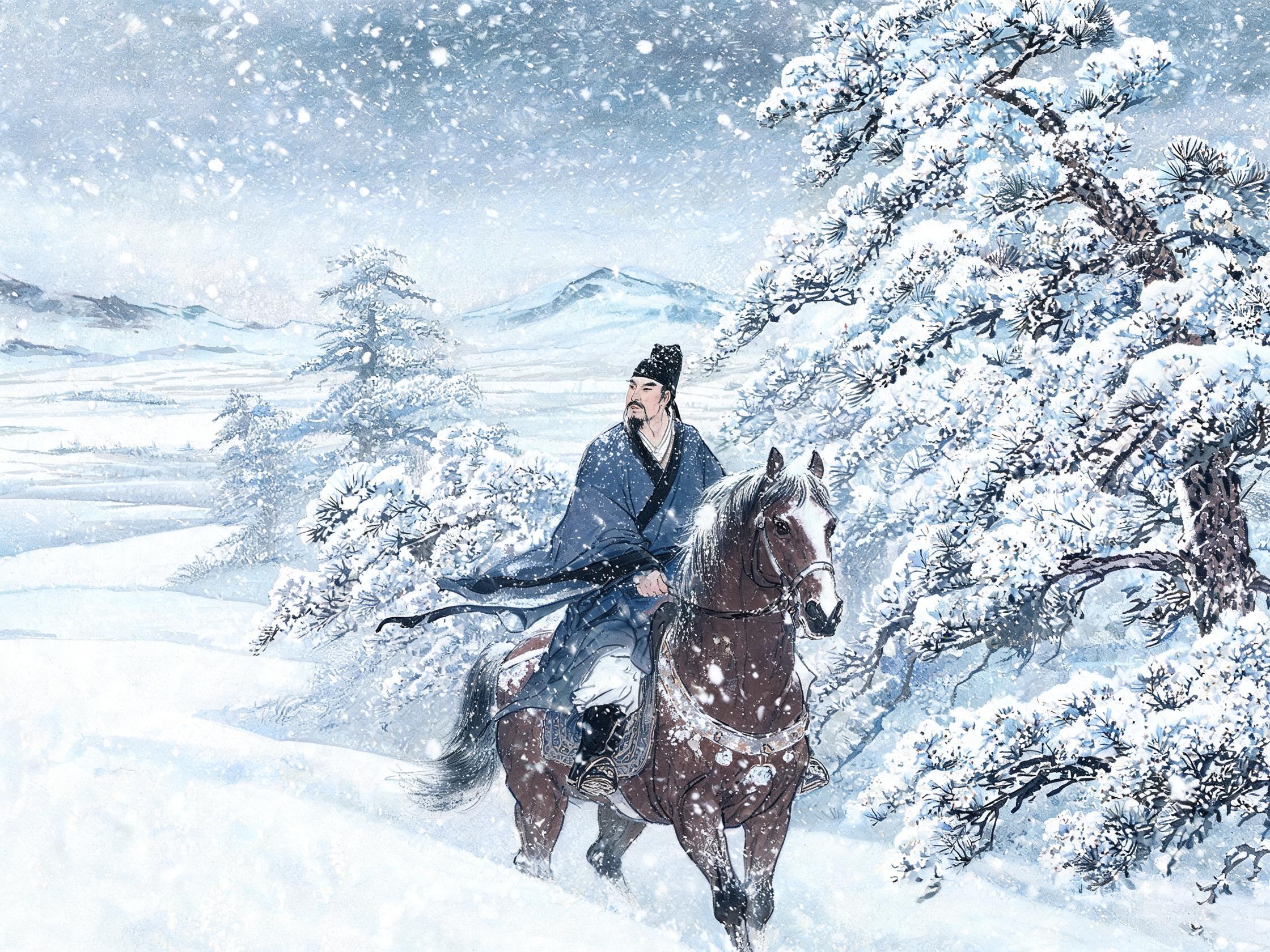 忽如一夜春风来——《白雪歌》的梨花雪景