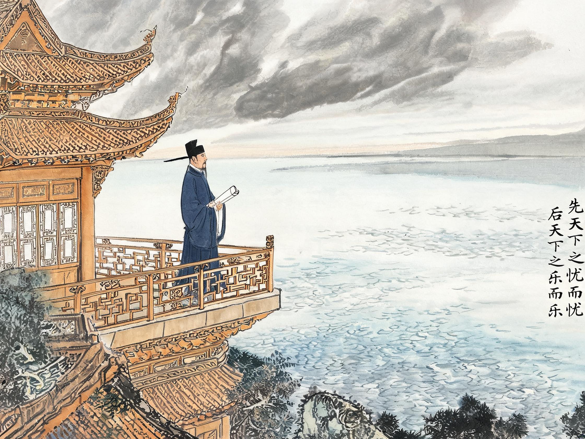 先天下之忧而忧——《岳阳楼记》的家国情怀