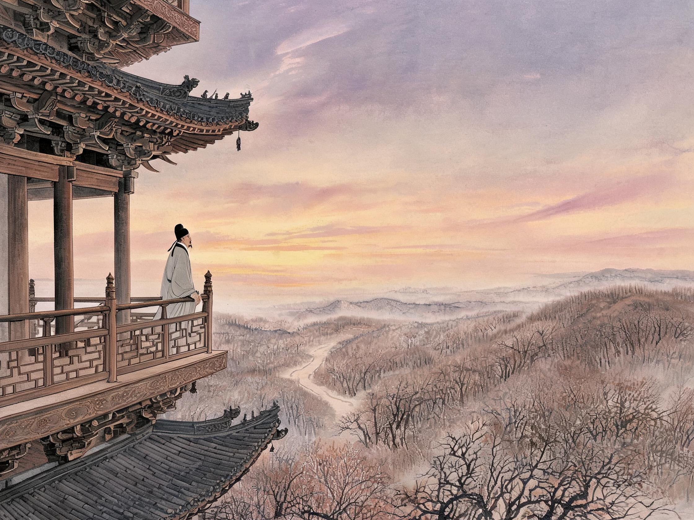独上高楼望尽天涯路——《蝶恋花》的人生哲思