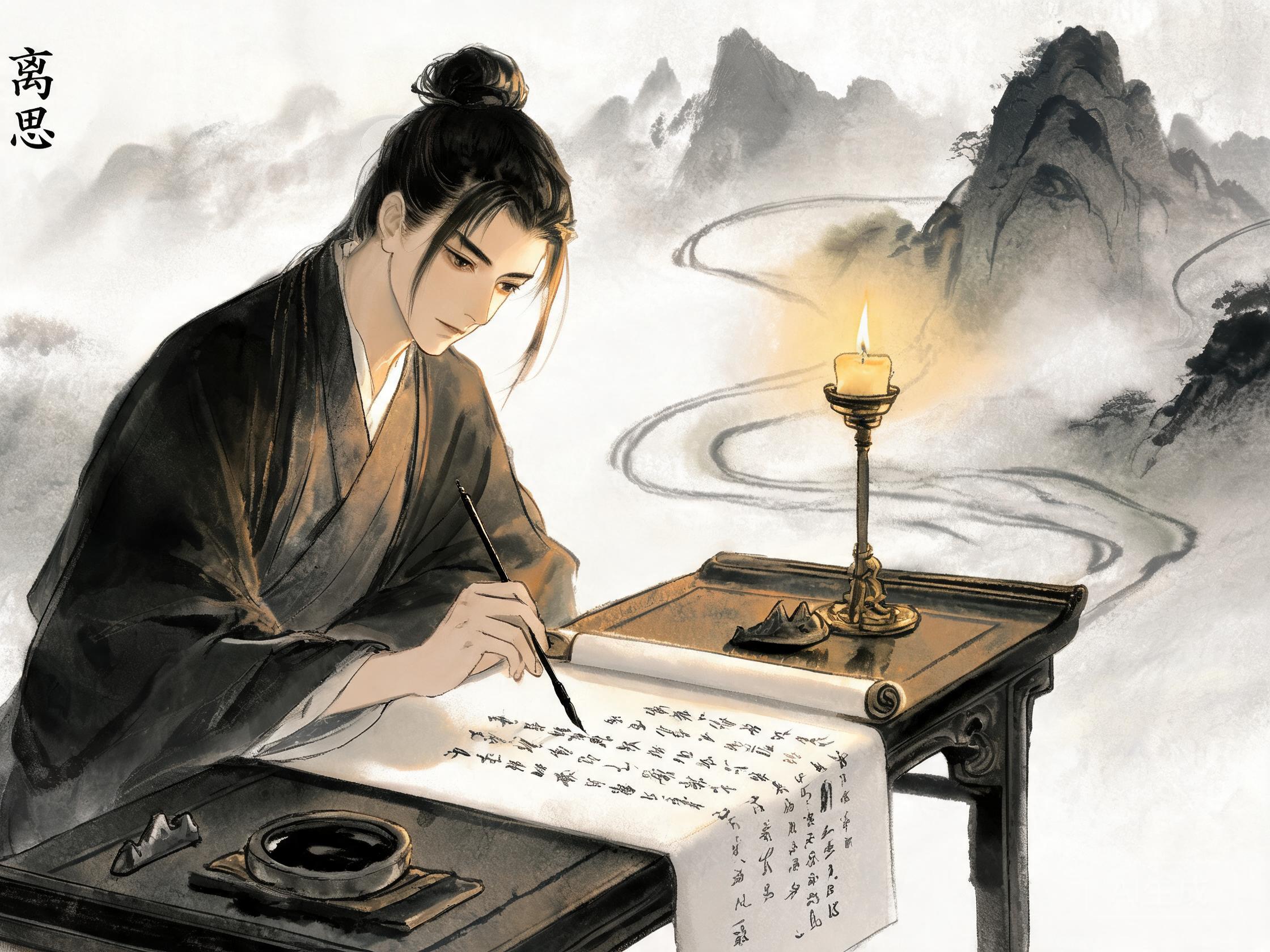曾经沧海难为水——《离思》的深情与《莺莺传》