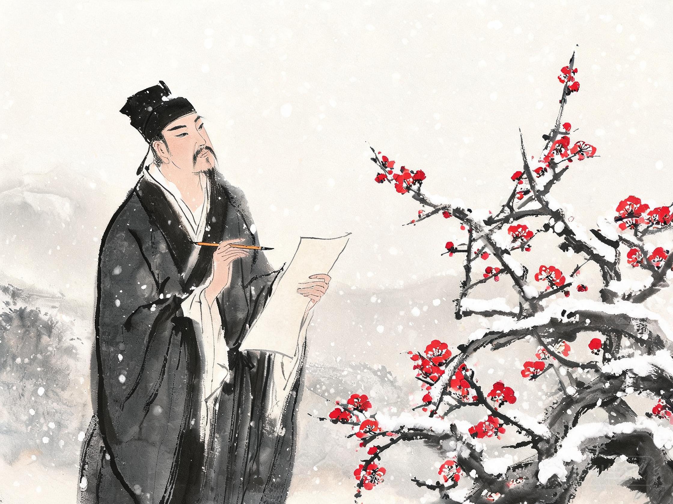 岁寒冰雪梅花开——刘克庄咏梅诗中的坚韧风骨