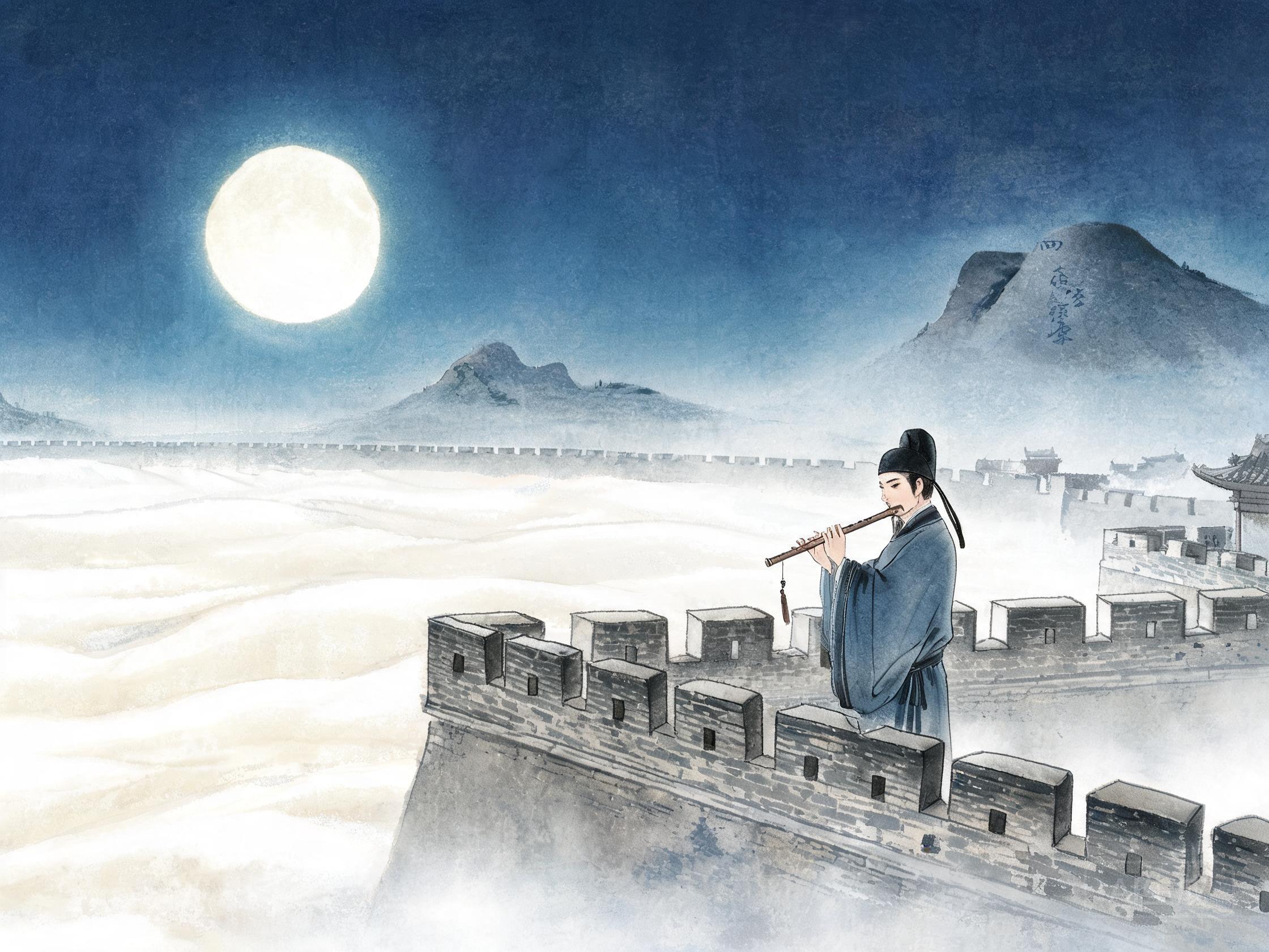 受降城外月如霜——《夜上受降城闻笛》的思乡笛声