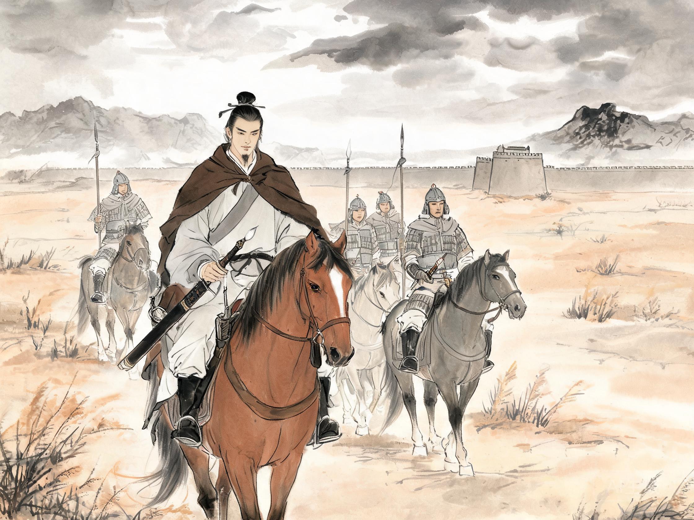 受降城下十年从军——李益的边塞诗与西北军旅岁月