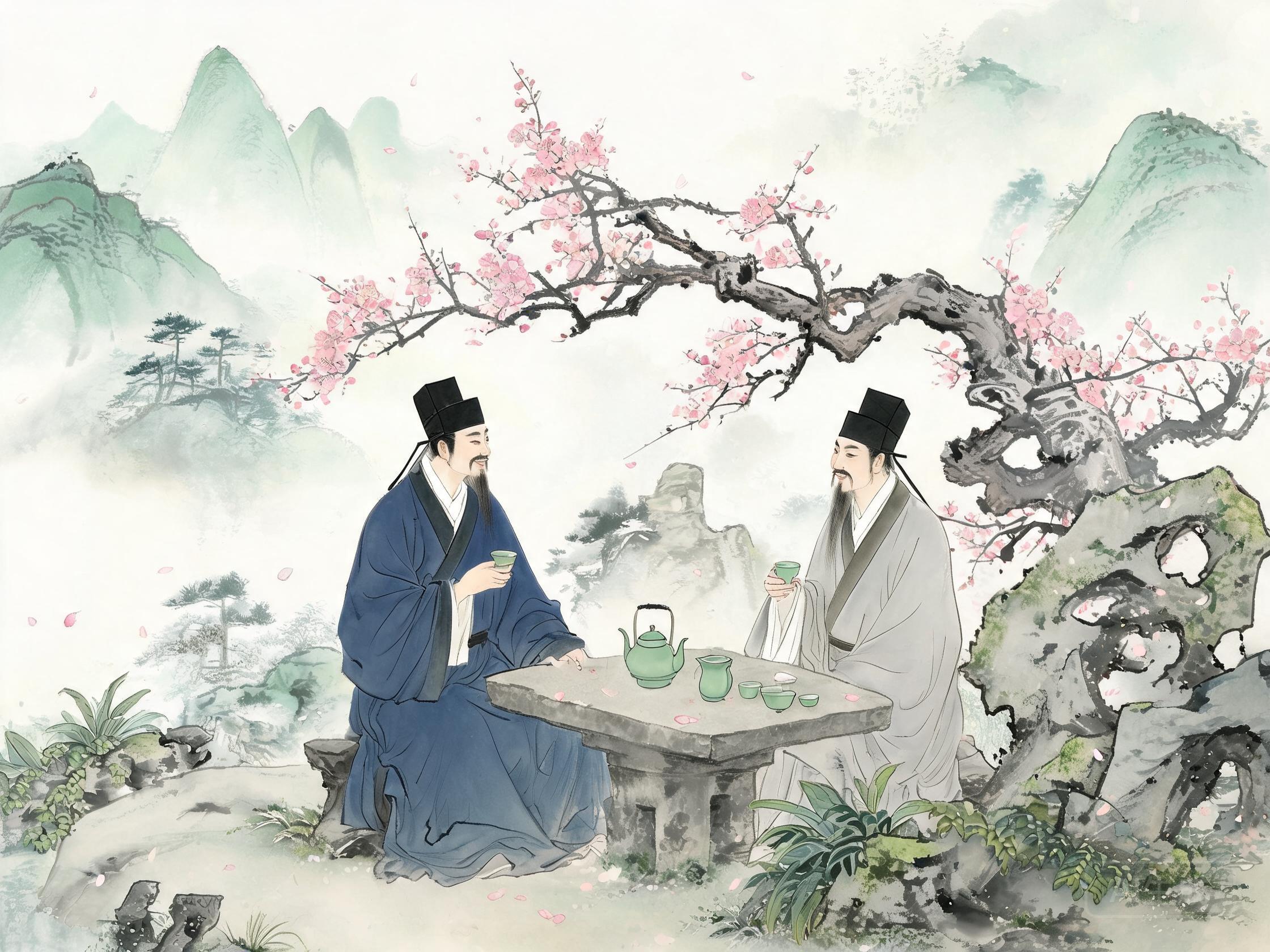 皮陆唱和品茗论诗——皮日休与陆龟蒙的文学知交