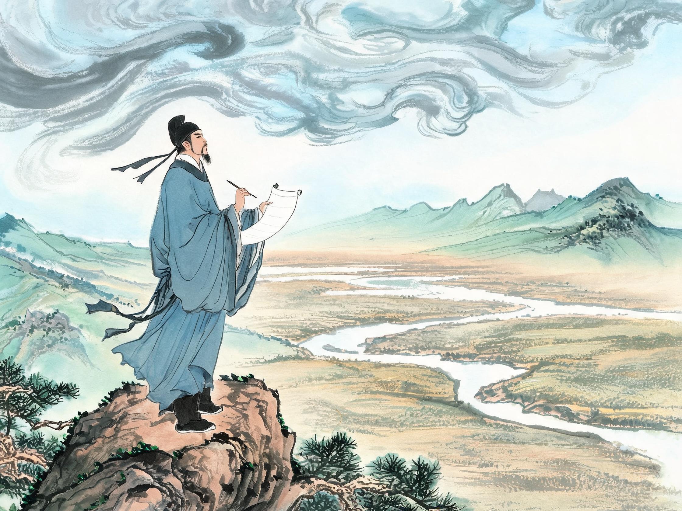 龙川先生登高望远——陈亮恢复中原的爱国志向