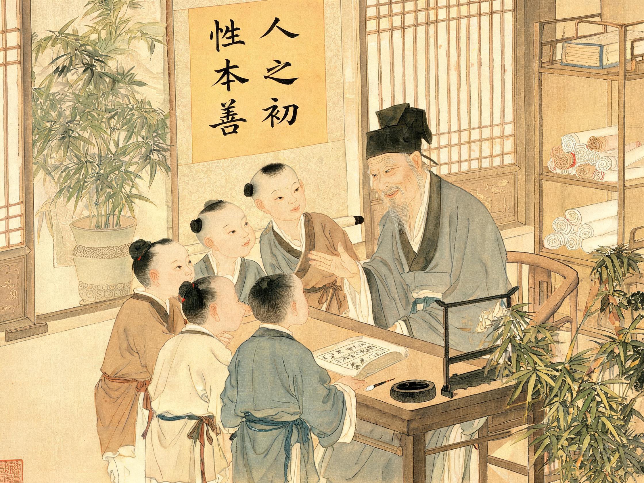 人之初，性本善——《三字经》的千年蒙学教化