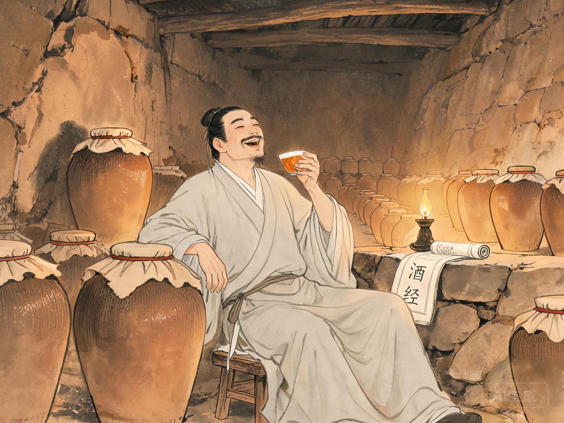 东皋子嗜酒著酒经——王绩的旷达人生与酒文化