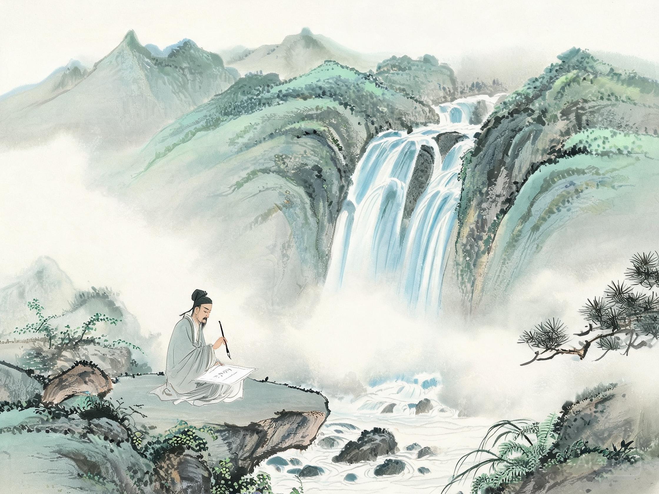 王官谷中隐逸著书——司空图晚年归隐与诗品创作