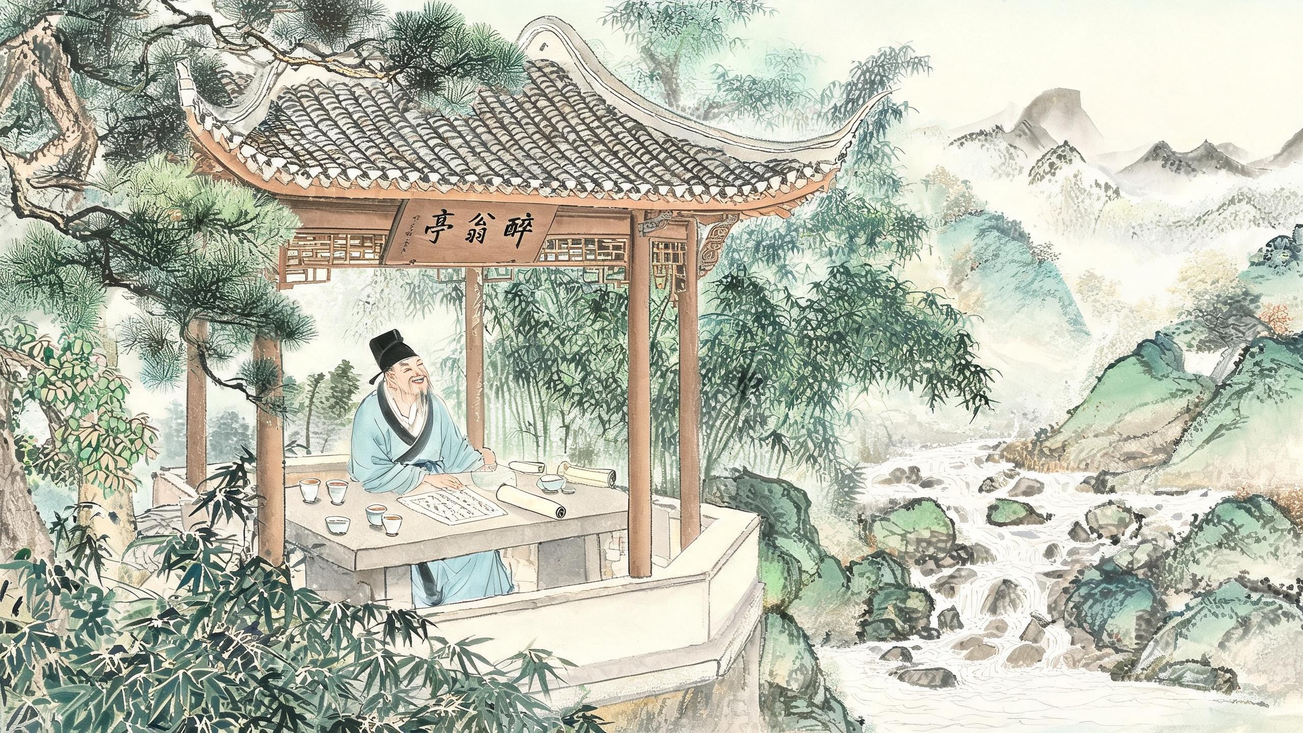 醉翁亭下乐山水——欧阳修《醉翁亭记》的旷达情怀