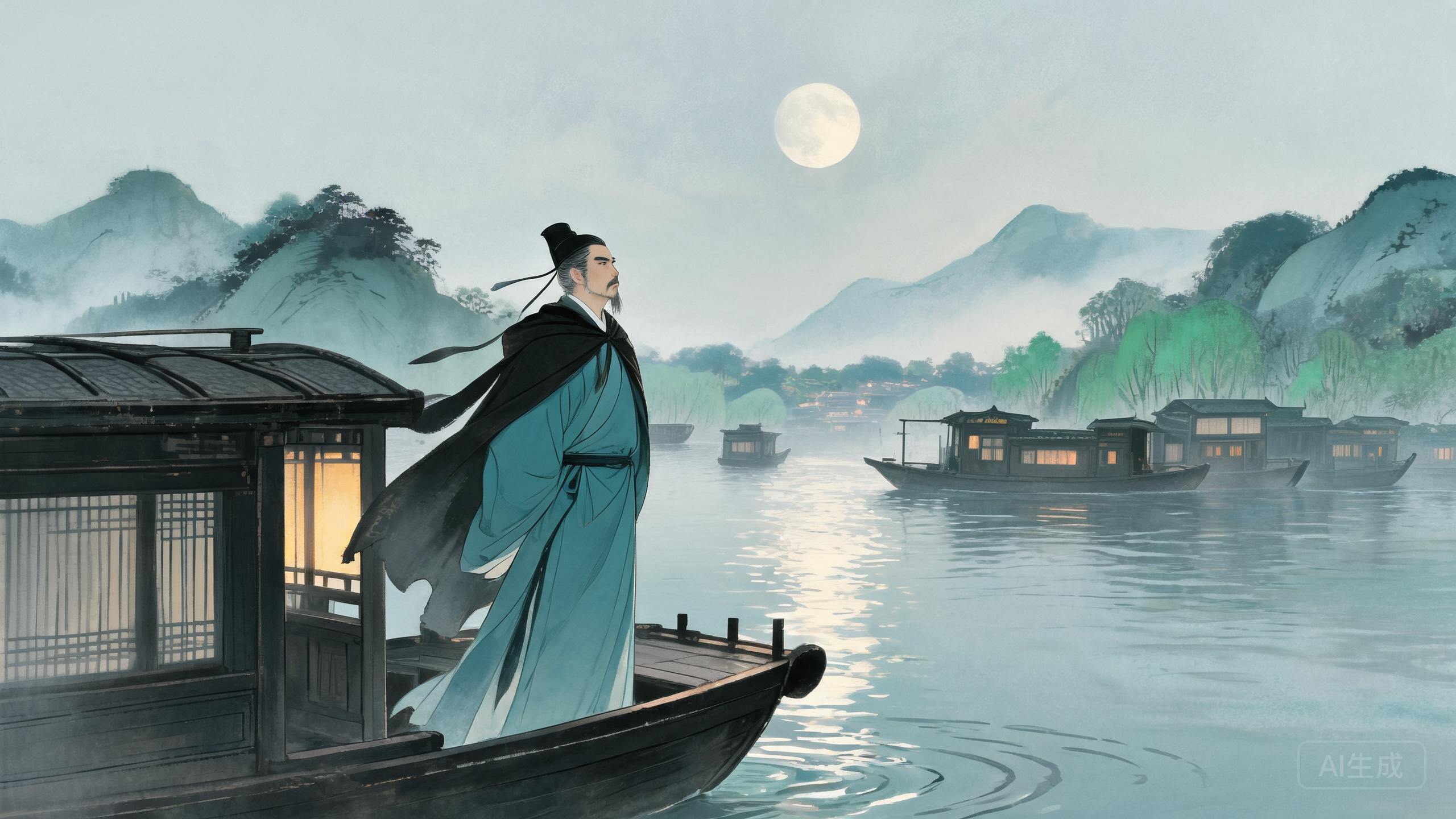 春风又绿江南岸明月何时照我还——王安石《泊船瓜洲》的仕途乡愁
