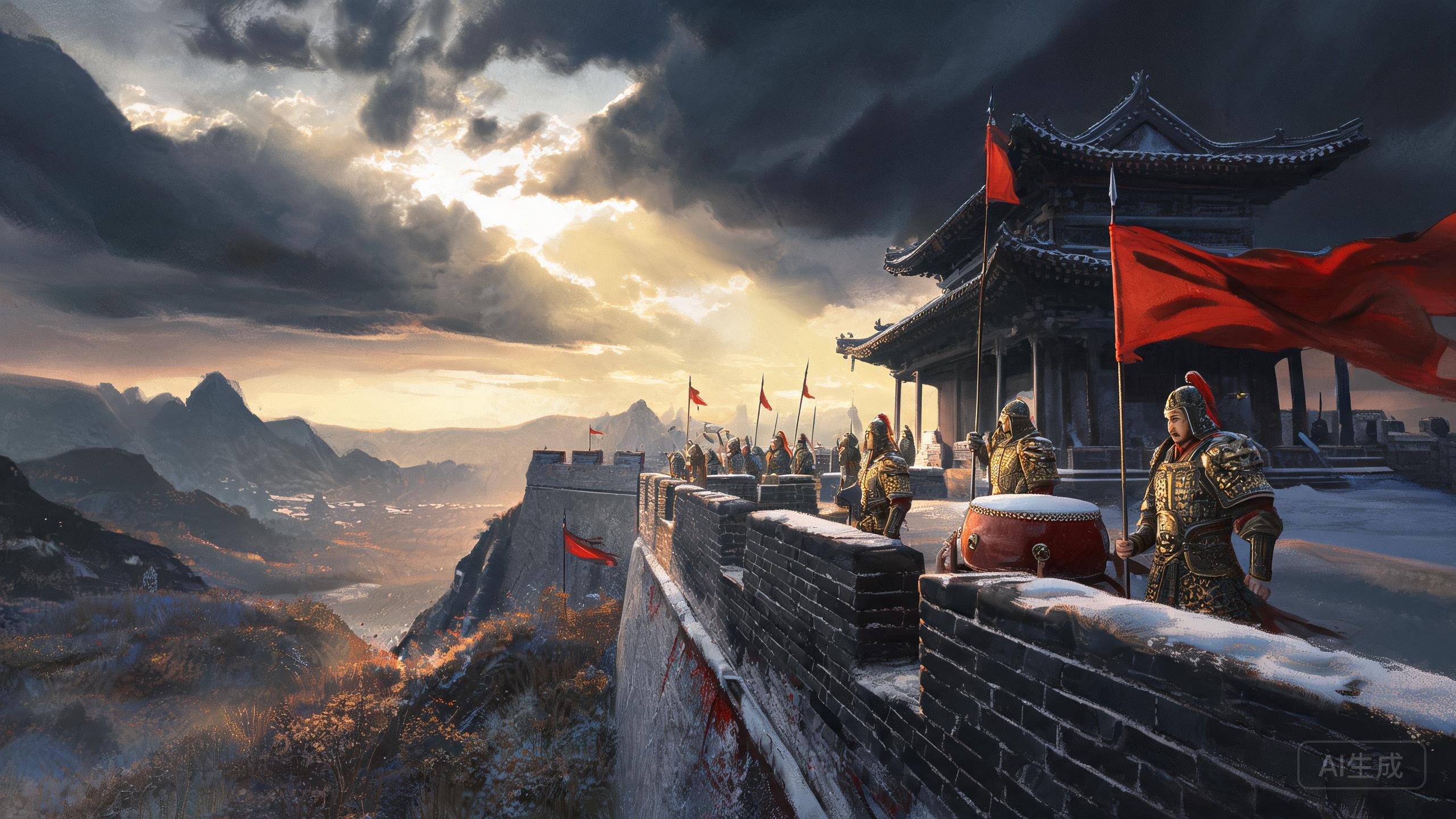 黑云压城城欲摧甲光向日金鳞开——李贺《雁门太守行》奇诡雄浑的边塞绝唱