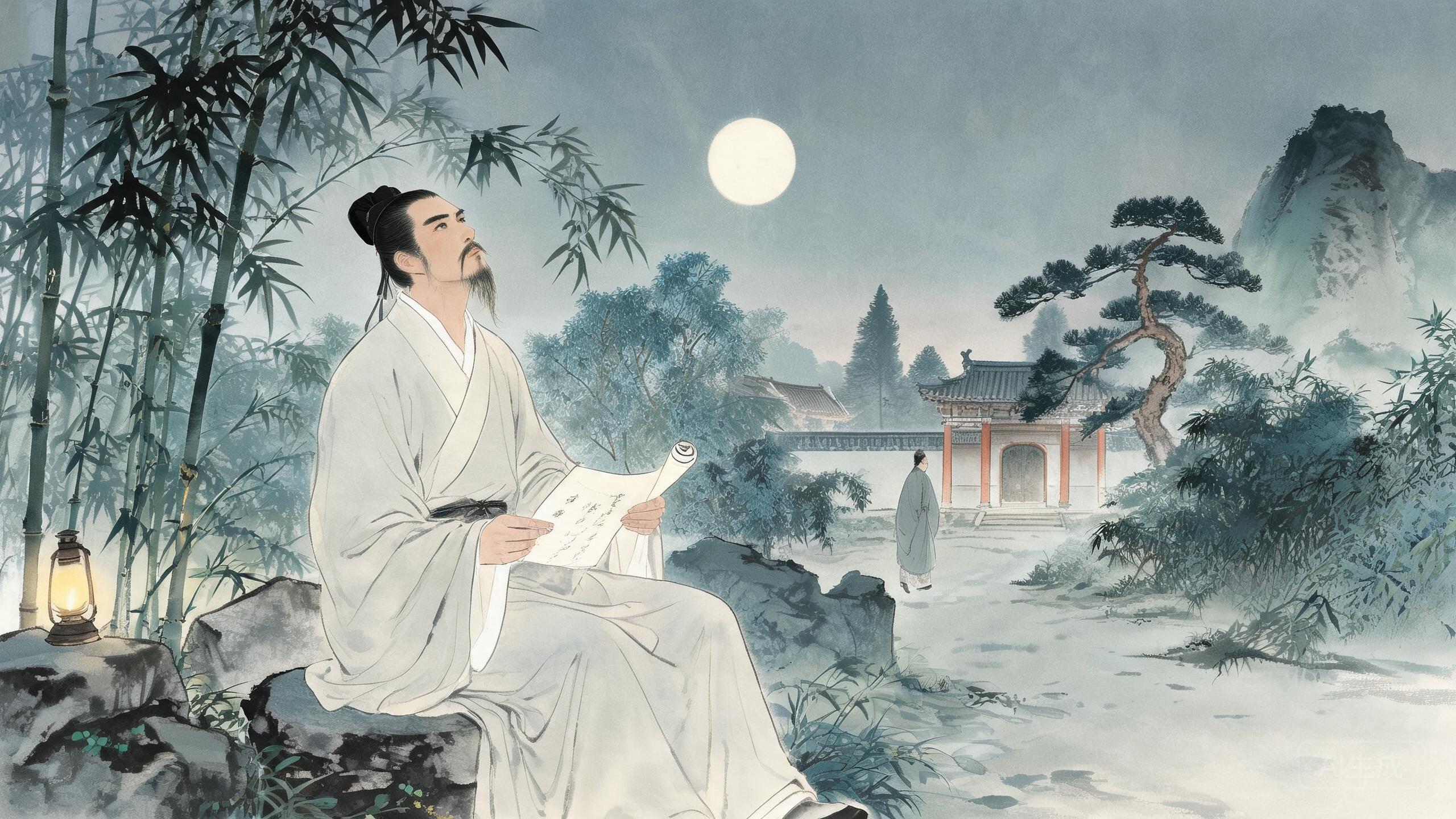 空山松子落幽人应未眠——韦应物《秋夜寄丘员外》的怀人清境
