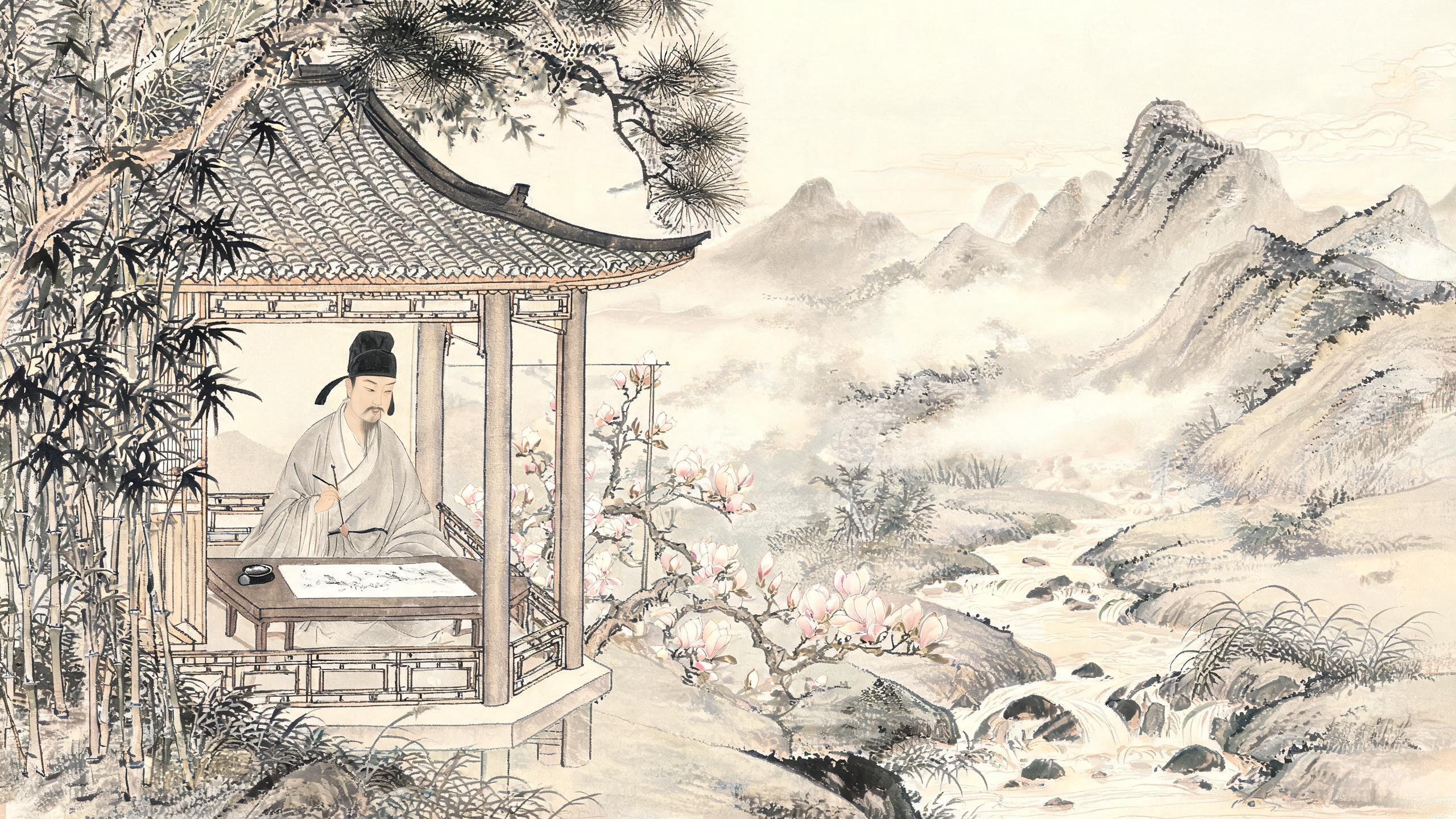 空山新雨后天气晚来秋——王维辋川别业中的诗画禅境