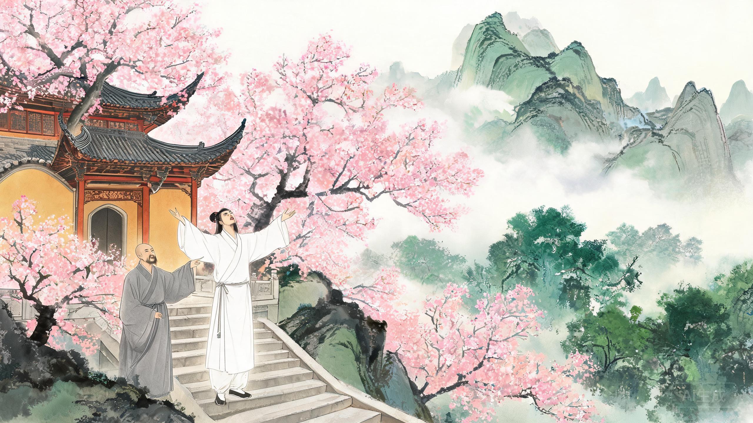 人间四月芳菲尽山寺桃花始盛开——白居易《大林寺桃花》的庐山寻春