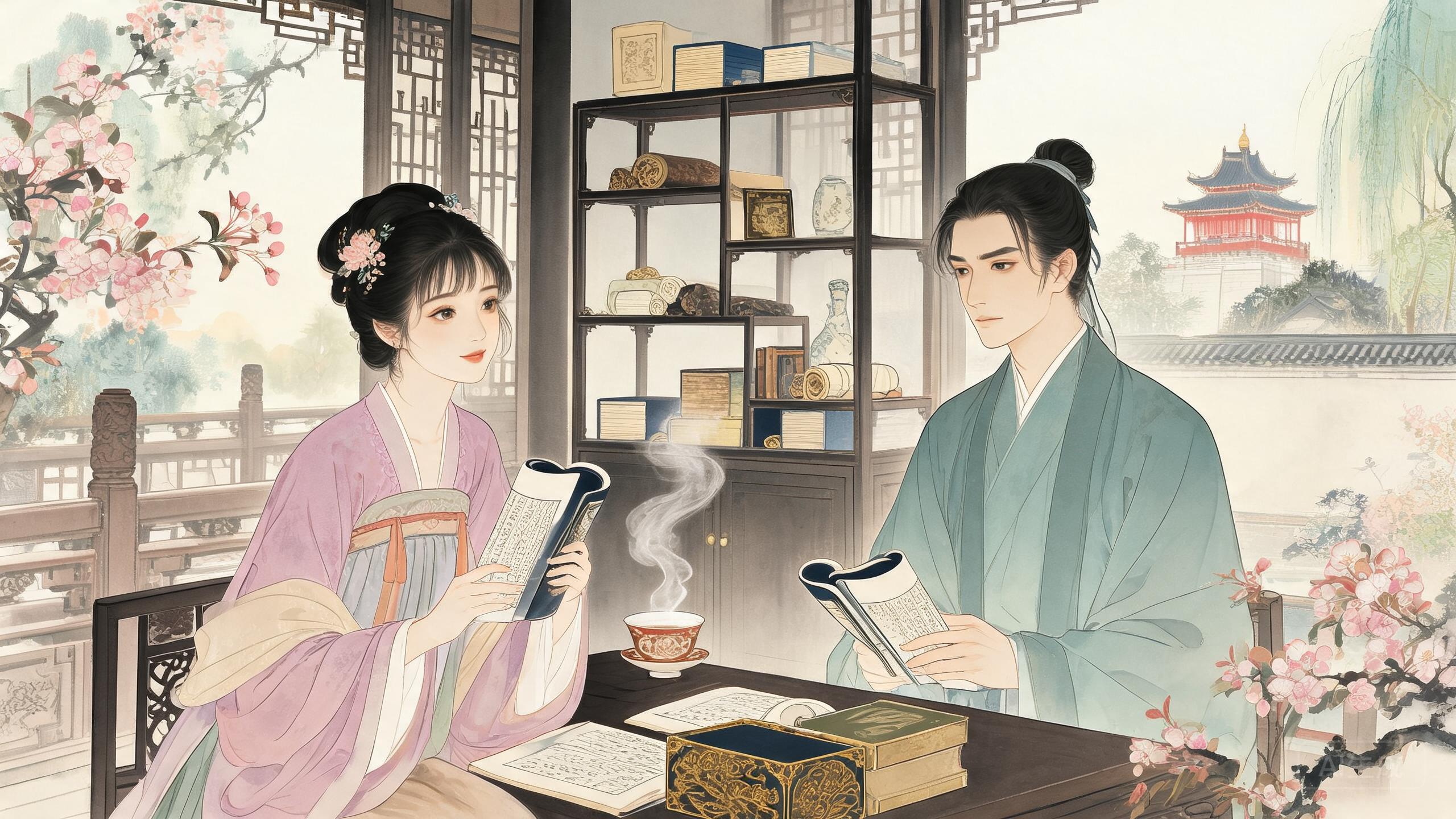 赌书消得泼茶香——李清照与赵明诚共研金石的琴瑟岁月