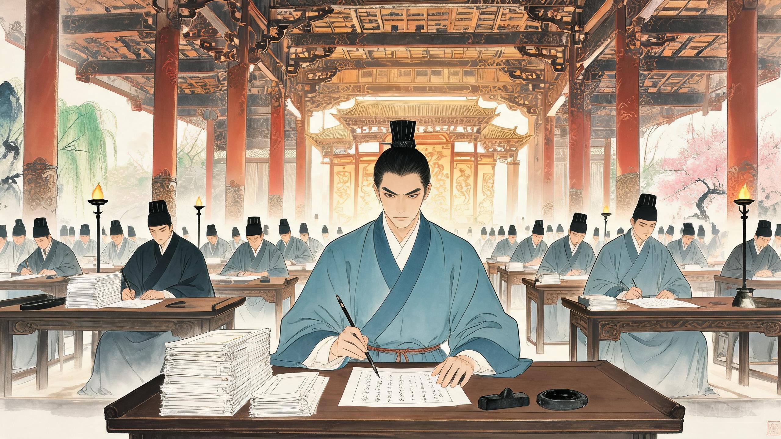集英殿万言对策一挥而就——二十岁文天祥钦点状元的青年高光
