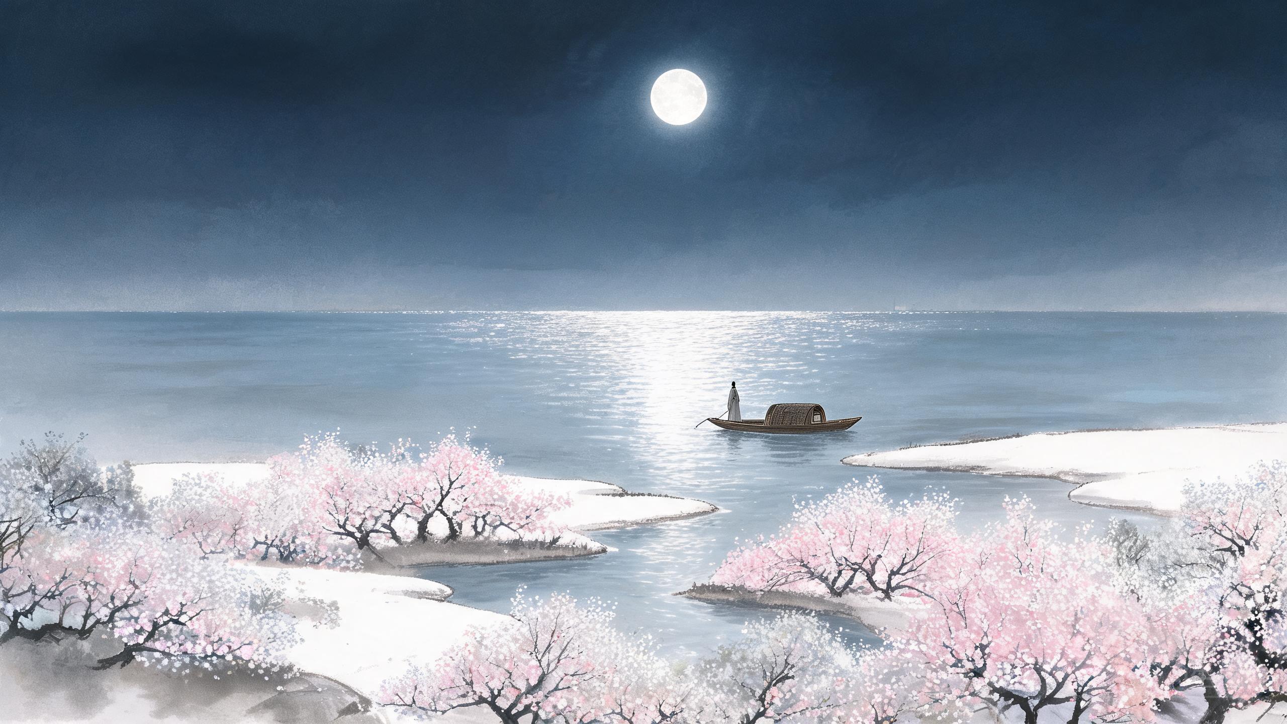 江畔何人初见月江月何年初照人——《春江花月夜》的宇宙诗境