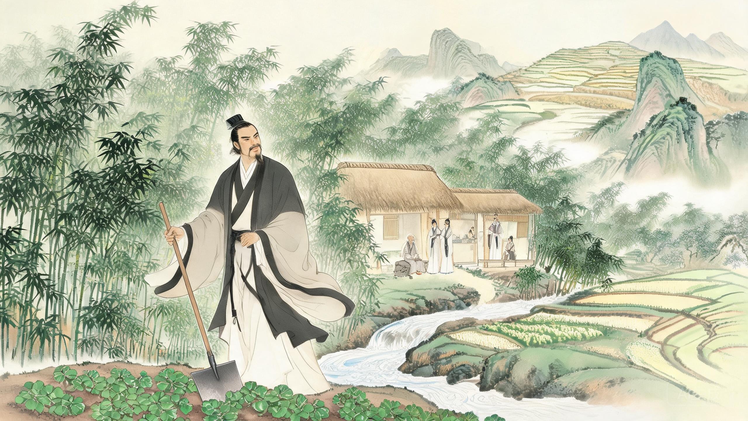 屏山十七年竹坞灌园——刘子翚的耕读讲学岁月