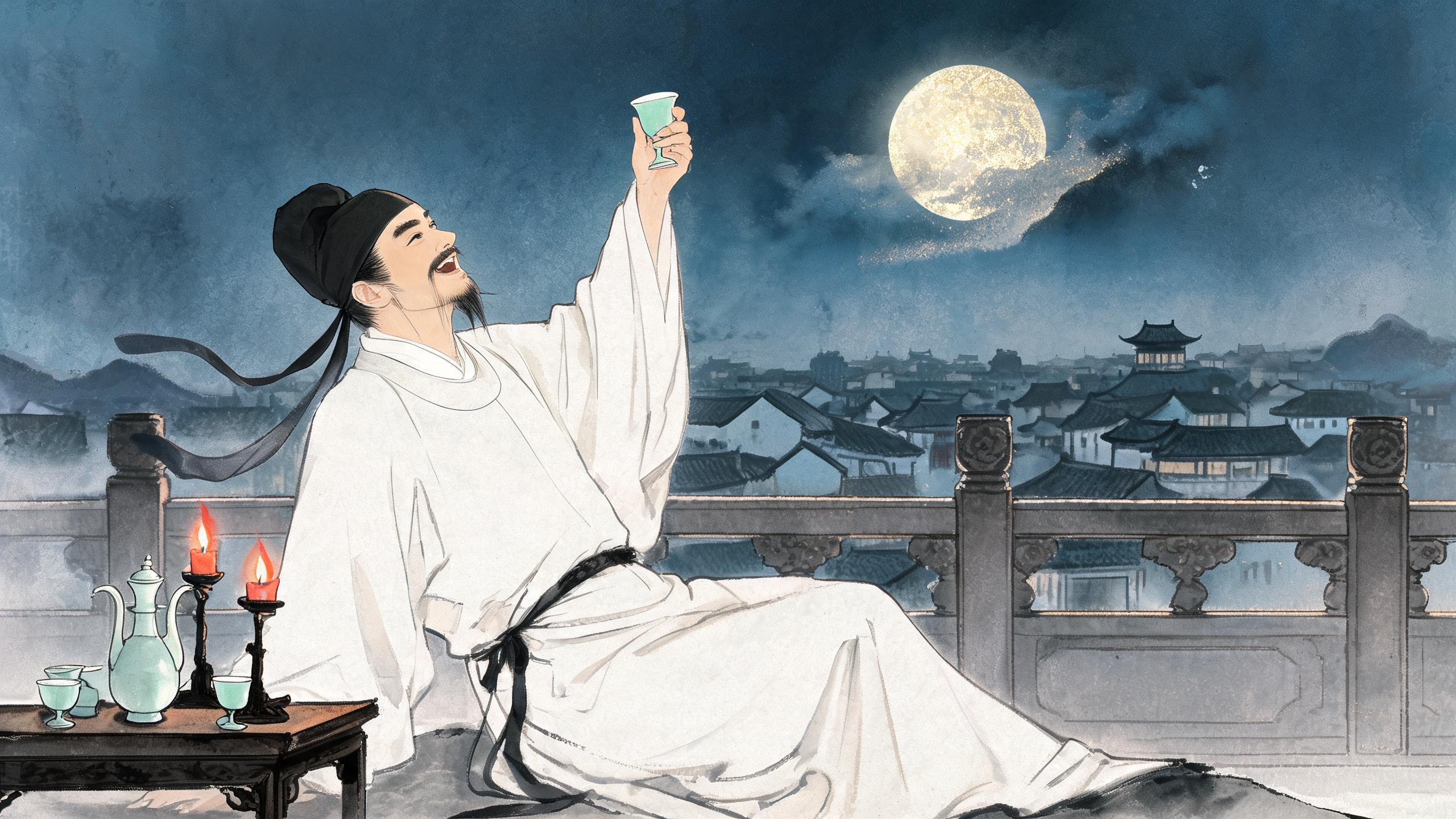 丙辰中秋欢饮达旦——苏轼《水调歌头》的密州超然台望月
