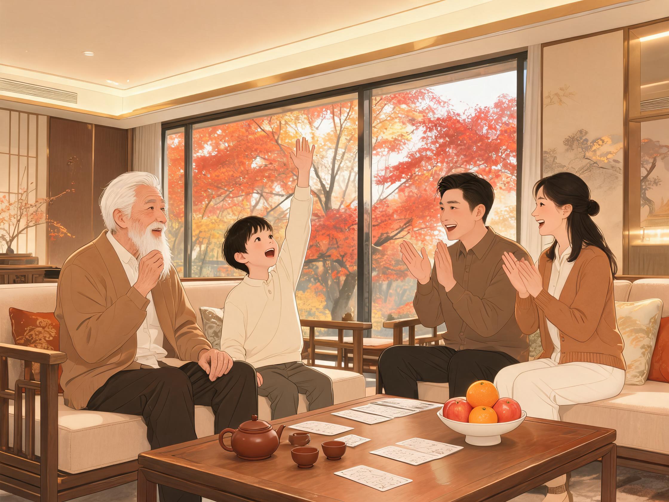 三代同堂玩飞花令——国庆假期最好的家庭节目
