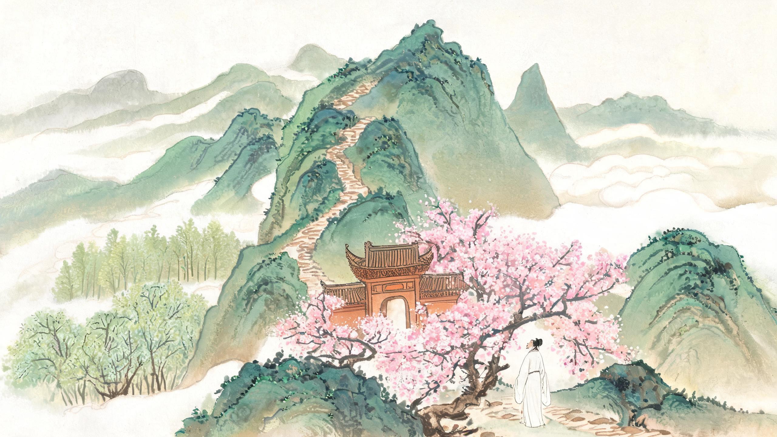 「人间四月芳菲尽，山寺桃花始盛开」——白居易在庐山的垂直气候观察