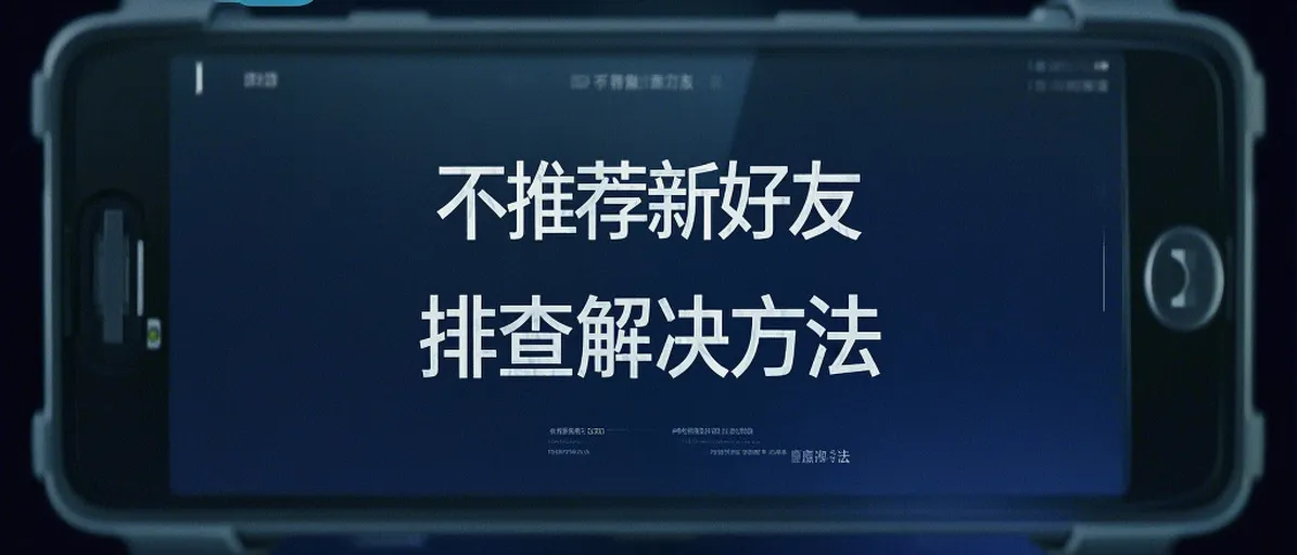 不推荐新好友，排查解决方法？.png