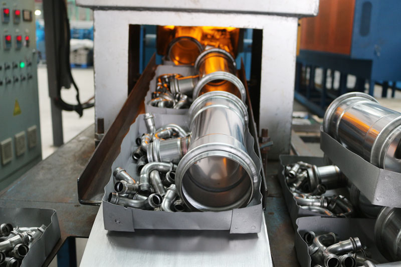 不锈钢卡压管件,固溶淬火